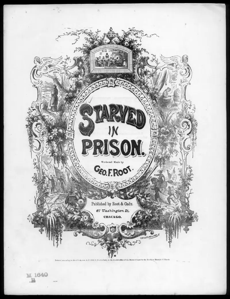 Первая страница нот «Starved prison»