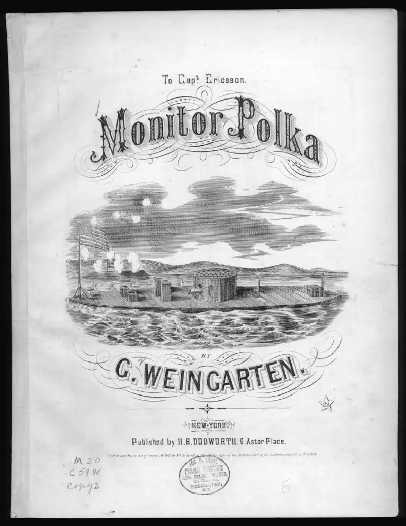 Первая страница нот «Monitor polka»